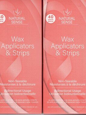 Natural Sense Sensitive Body Wax Strip (Set of 2)